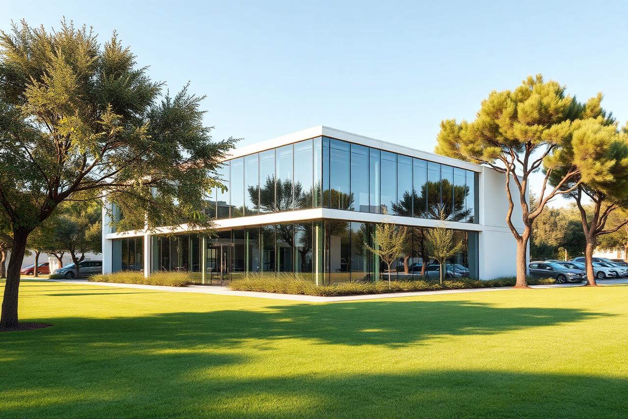 Edificio de oficinas en parque empresarial